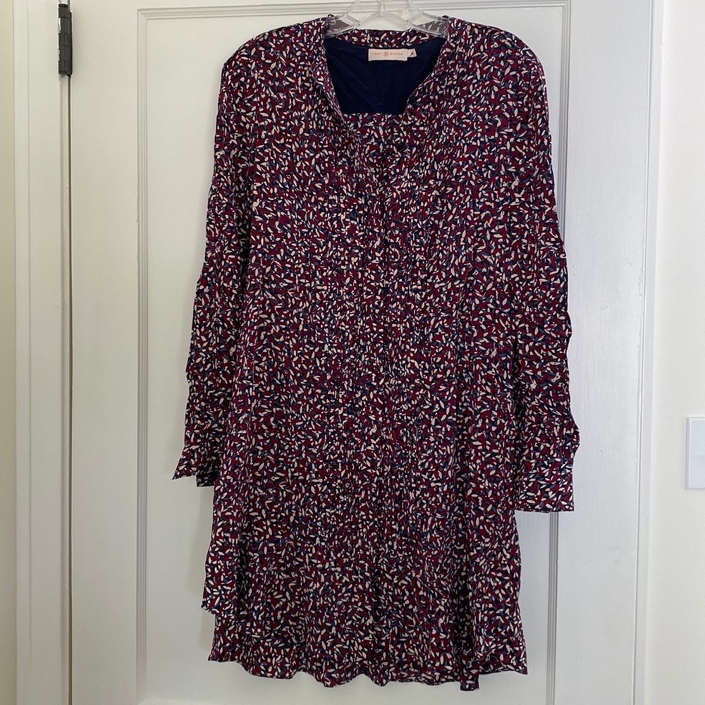 Tory Burch silk shirt dress